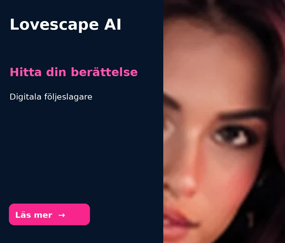 Illustration av Lovescape AI (inte en verklig skärmbild)